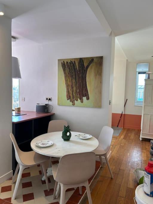 Un Fabuleux Decor Pour Un Chaleureux Appartement Παρίσι Εξωτερικό φωτογραφία